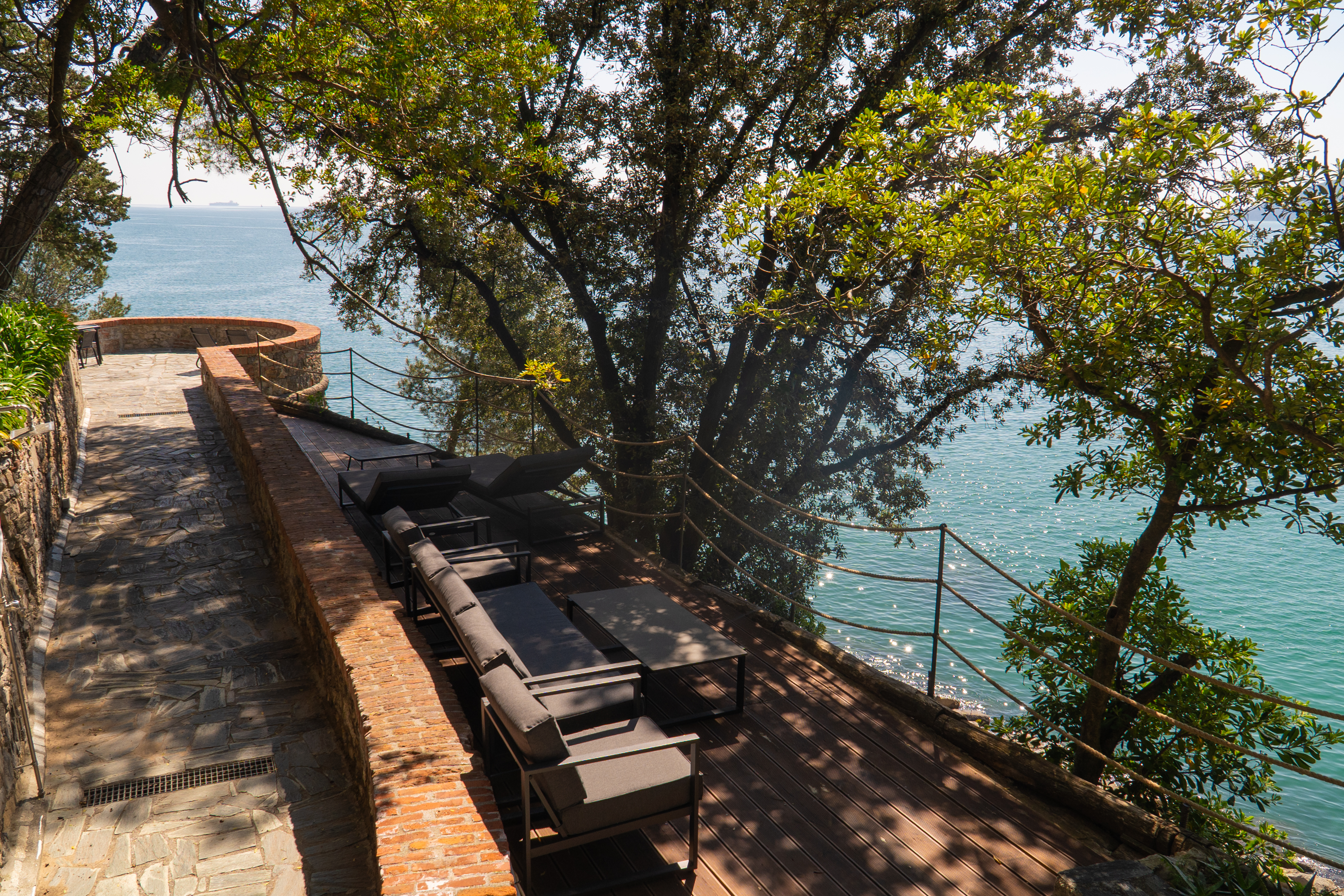 The Terrace Over the Sea